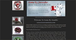 Desktop Screenshot of gemsbyjennifer.com
